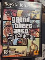 Grand Theft Auto: San Andreas - PlayStation 2, Spelcomputers en Games, Games | Sony PlayStation 1, Gebruikt, Vanaf 18 jaar, 1 speler