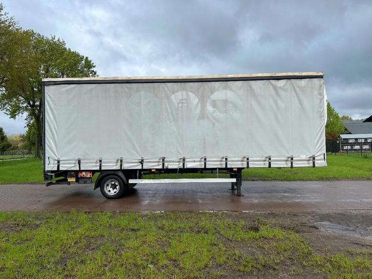 kuiper BE OPLEGGER 7 TON SCHUIFZEILEN EN SCHUIFDAK, Auto's, Vrachtwagens, Bedrijf, Te koop, Aanhangers en Opleggers, Overige brandstoffen