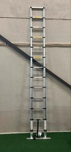 Nieuwe 3.8/4.4M telescoop ladder met soft close, Doe-het-zelf en Verbouw, Ladders en Trappen, Nurnberg, Nurnberg, Nieuw, 4 meter of meer