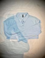H&M Divided lichtblauwe overhemd – maat M, Ophalen of Verzenden, Zo goed als nieuw, Maat 38/40 (M), Blauw