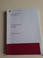 European Law Reader UvA 2024/2025, Ophalen of Verzenden, Alpha, Zo goed als nieuw, WO