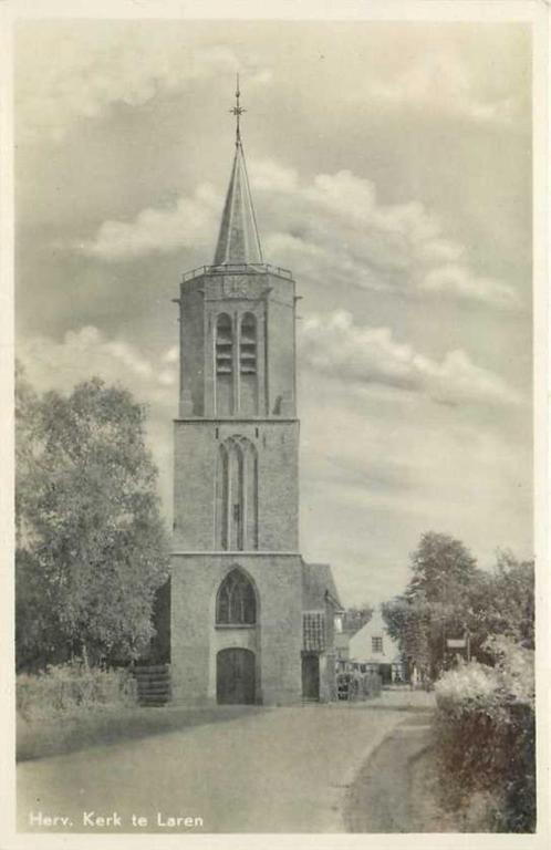 (300-148-037) Laren Kerk, Verzamelen, Ansichtkaarten | Nederland, Noord-Holland, Verzenden