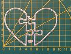 Snijmal valentijn hart/ puzzelstukje, Ophalen of Verzenden, Zo goed als nieuw, Overige thema's, Pons of Mal
