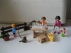 playmobil moeders met kinderen eten buiten, Kinderen en Baby's, Speelgoed | Playmobil, Ophalen of Verzenden, Zo goed als nieuw