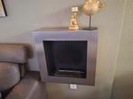 Design haard hangend RVS, Ophalen of Verzenden, Zo goed als nieuw, Houthaard