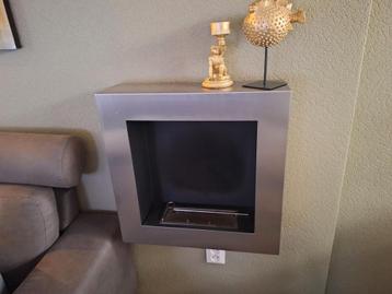 Design haard hangend RVS beschikbaar voor biedingen