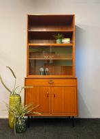 Midcentury design Formule wandkast vitrinekast jaren 60/70, Huis en Inrichting, Ophalen, Midcentury retro pastoe Dutch Design retro sixties jr. 50/60/70