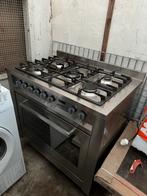 Hotpoint ariston gasfornuis met oven combinatie, Ophalen, Gebruikt, Gas, Vrijstaand