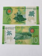 10 cordobas Nicaragua unc kk f.6.11, Ophalen of Verzenden, Midden-Amerika