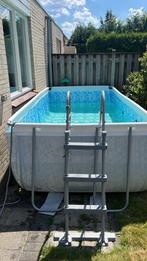 Zwembad 4x2x1, Zo goed als nieuw, 400 cm of meer, Rechthoekig, Ophalen
