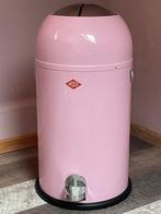 Wesco roze prullenbak  kickmaster 33 liter, Huis en Inrichting, Minder dan 50 cm, Minder dan 10 liter, Metaal, Zo goed als nieuw