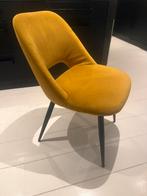 GRATIS! 8 oger gele stoele, Huis en Inrichting, Ophalen, Gebruikt, Overige kleuren, Stof