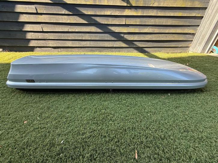 BMW 320 Dakkoffer / Skibox - Thule Systeem, Auto diversen, Dakkoffers, Zo goed als nieuw, Ophalen
