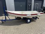 Polyester Motor Boot 4.00M Incl. Yamaha 4PK 2Takt en Trailer, Watersport en Boten, Gebruikt, Tot 10 pk, Boot, Wfwatersport@botenverhuurhoorn.nl