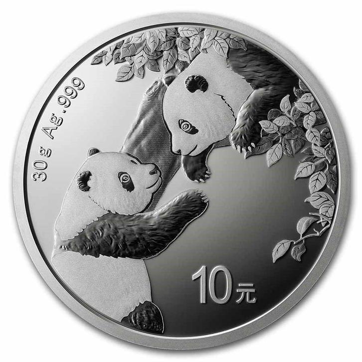 2023 China 30 gram Silver Panda BU, Postzegels en Munten, Edelmetalen en Baren, Zilver, Ophalen of Verzenden