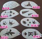 schminksjabloon elfje kroon eenhoorn vuur ster vanaf 1,29pst, Ophalen of Verzenden, Nieuw, Schmink, Carnaval