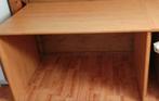 Bureau eikenkleurig zgan, Huis en Inrichting, Tafelonderdelen, Ophalen, Gebruikt, 100 tot 150 cm, 50 tot 100 cm