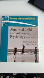 Abnormal child and Adolescent Psychology, WicksNelson Israel, Ophalen of Verzenden, Gelezen, WO