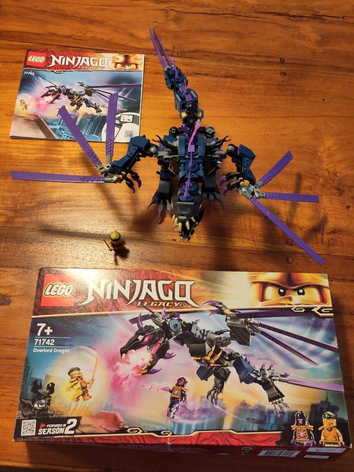 71742 Lego Ninjago Overlord Dragon, Kinderen en Baby's, Speelgoed | Duplo en Lego, Zo goed als nieuw, Lego, Complete set, Ophalen of Verzenden