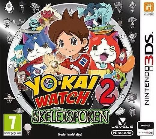 Nintendo 3DS yokai watch 2 skeletspoken, Spelcomputers en Games, Games | Nintendo 2DS en 3DS, Zo goed als nieuw, Ophalen of Verzenden