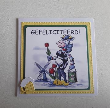 Zelfgemaakte kaart met envelop  beschikbaar voor biedingen