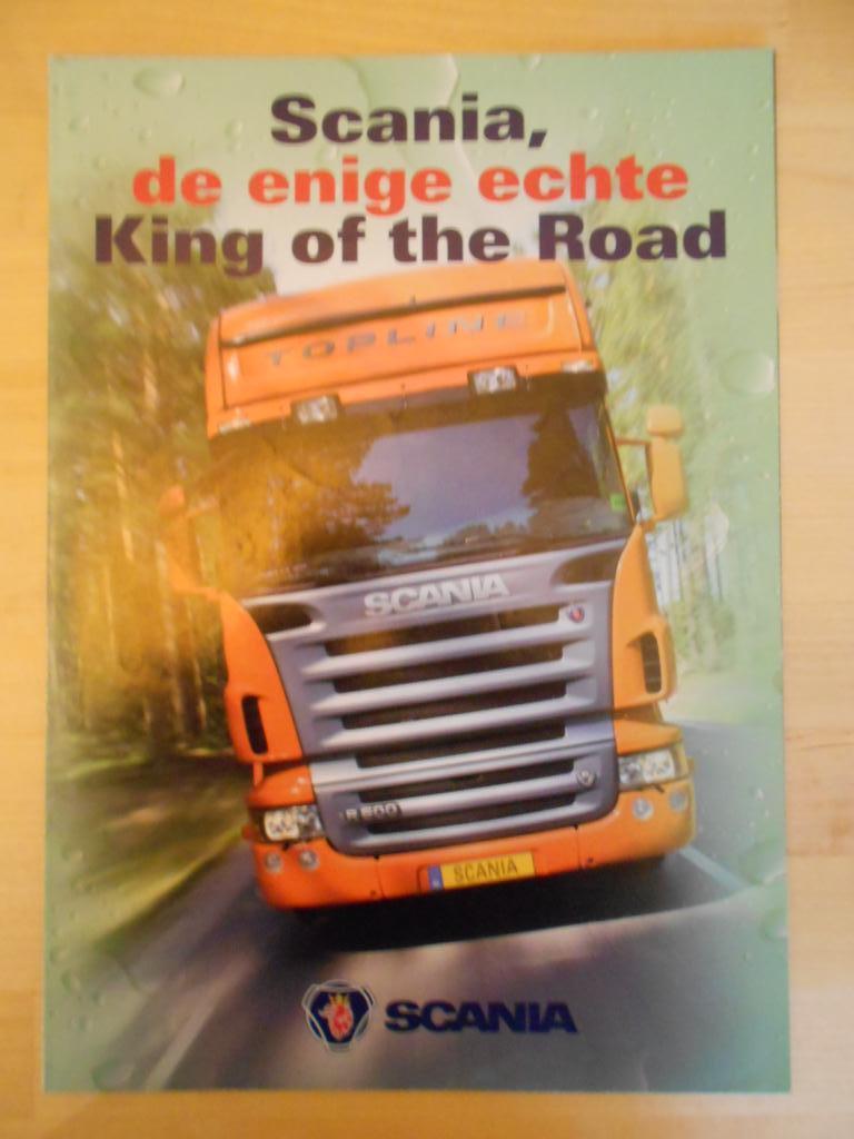Scania King of the Road Brochure Poster 2007 R620 R500 R440, Ophalen, Zo goed als nieuw, Overige merken, Scania