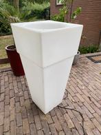 2stuks LED plantenbakken / koeler meerdere kleuren, Tuin en Terras, Bloembakken en Plantenbakken, Ophalen, Kunststof, Minder dan 60 cm