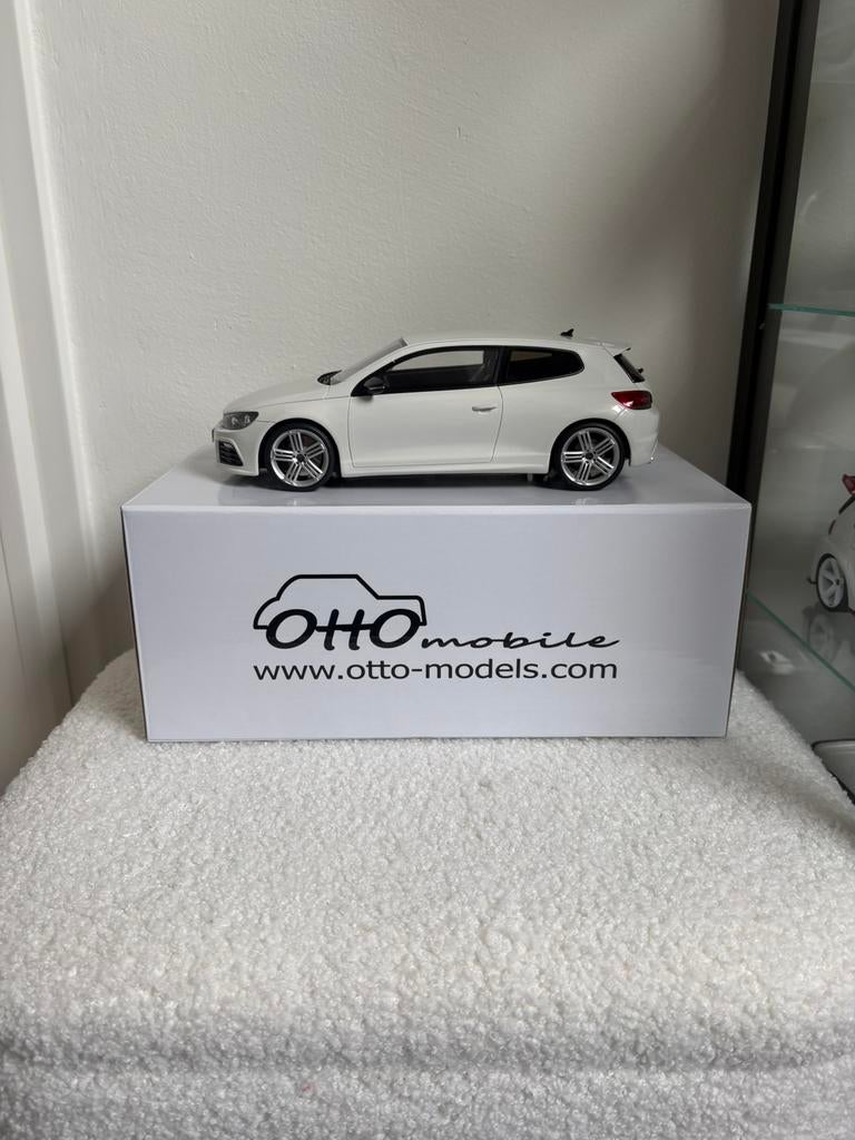 Scirocco wit 1:18 OT1090, Ophalen of Verzenden, Zo goed als nieuw, OttOMobile