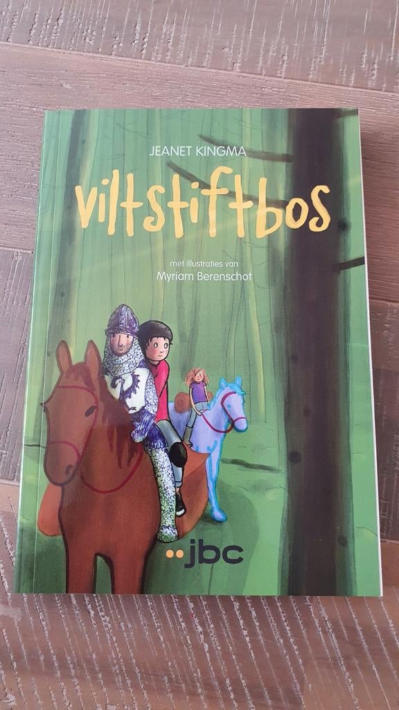 Viltstiftbos - Jeanet Kingma, Ophalen of Verzenden, Zo goed als nieuw, Jeanet Kingma