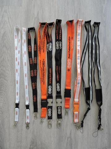 verzameling tnt post lanyard keycord sleutelhanger beschikbaar voor biedingen