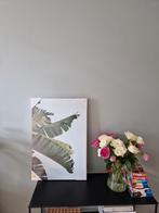 Canvas schilderijen bananenboom, Huis en Inrichting, Woonaccessoires | Wanddecoraties, Gebruikt, Ophalen of Verzenden