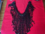 Antiek art deco flapper victoriaans gitten kraag ketting, Ophalen of Verzenden, Dames