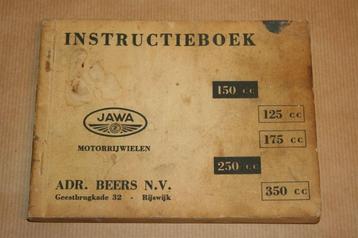 Jawa Instructieboek - Zeldzame uitgave ca 1960 !! beschikbaar voor biedingen