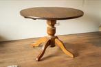 Landelijke/Vintage Houten Eettafel 110 cm, Ophalen, Gebruikt, 50 tot 100 cm, 100 tot 150 cm