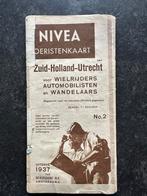 Nivea Toeristenkaart Zuid-Holland - Utrecht 1937, Boeken, Atlassen en Landkaarten, Gelezen, Ophalen of Verzenden, Landkaart, 1800 tot 2000