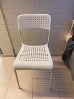 Witte Ikea stoel, Tuin en Terras, Tuinstoelen, Ophalen, Zo goed als nieuw, Kunststof
