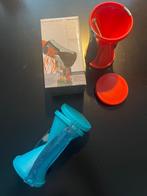 Spiraalsnijder, juliennesnijder, nieuw, 2 rode en 1 blauwe, Ophalen of Verzenden, Nieuw
