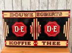 Groot Douwe Egberts winkelblik., Verzamelen, Blikken, Ophalen of Verzenden, Gebruikt, Koffie