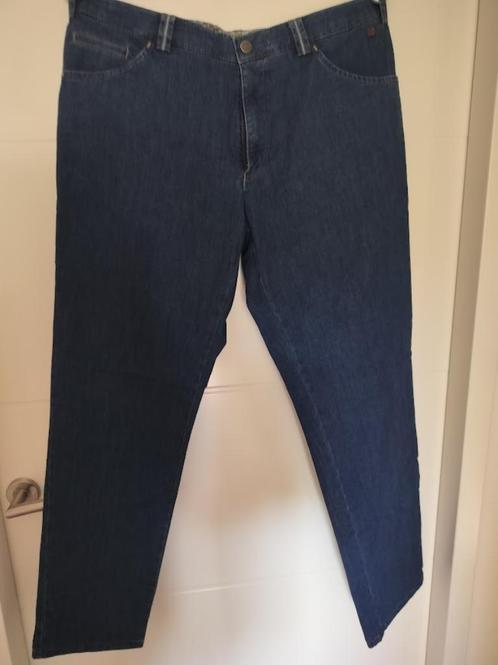 heren stretch spijkerbroek Meyer, Kleding | Heren, Spijkerbroeken en Jeans, Zo goed als nieuw, W36 - W38 (confectie 52/54), Blauw