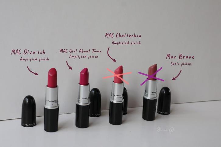 M.a.c Lipsticks 2 stuks (ook los te koop), Sieraden, Tassen en Uiterlijk, Uiterlijk | Cosmetica en Make-up, Gebruikt, Make-up