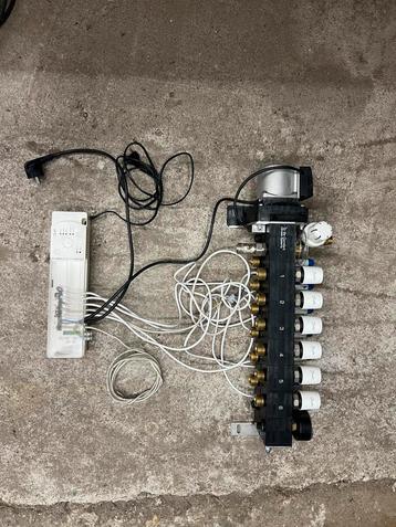 Vloerverwarming verdeler 6 groeps met naregeling danfoss beschikbaar voor biedingen