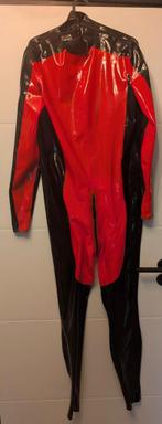Latex rubber catsuit pak, Kleding | Heren, Overige Herenkleding, Verzenden