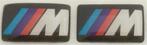 BMW M logo 3D doming sticker set #8, Ophalen of Verzenden