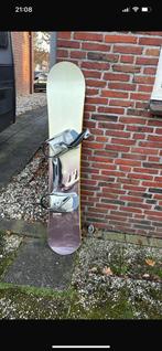Snowboard met hoes/tas, Ophalen of Verzenden, Zo goed als nieuw, Board