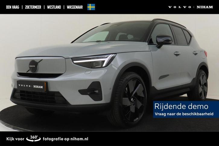 Volvo EX40 SINGLE MOTOR EXTENDED RANGE ULTRA BLACK ED. 82 kW, Auto's, Volvo, Bedrijf, Te koop, Overige modellen, 360° camera, ABS