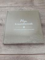 Fyllbooks Mijn kraambezoekboek – Linnen Beige, Ophalen of Verzenden, Nieuw, Kraamcadeau