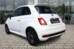 Fiat 500 1.0 Hybrid Sport | DAB | Carplay | Cruise Control |, Gebruikt, Zwart, Start-stop-systeem, Leder en Stof