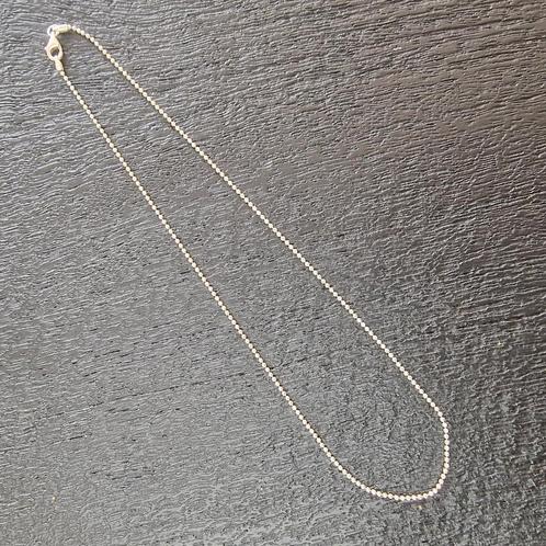 Bolletjes ketting 925 zilver Italy 40cm My iMenso, Sieraden, Tassen en Uiterlijk, Kettingen, Zo goed als nieuw, Zilver, Zilver