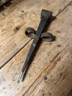 Antiek haarijzer zeis slijpen gereedschap, Ophalen of Verzenden