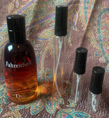 Dior Fahrenheit EDT sample/tester beschikbaar voor biedingen